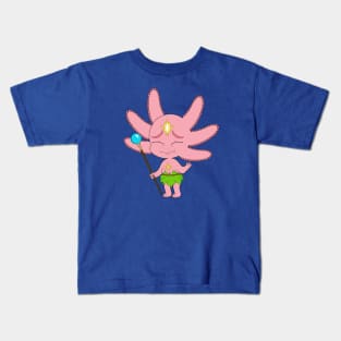 The Axolotl Elder Redraw (2021) Kids T-Shirt